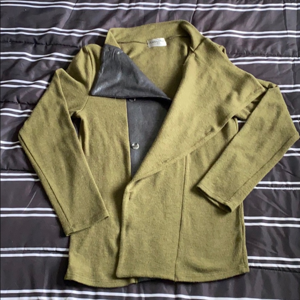 Light button up jacket